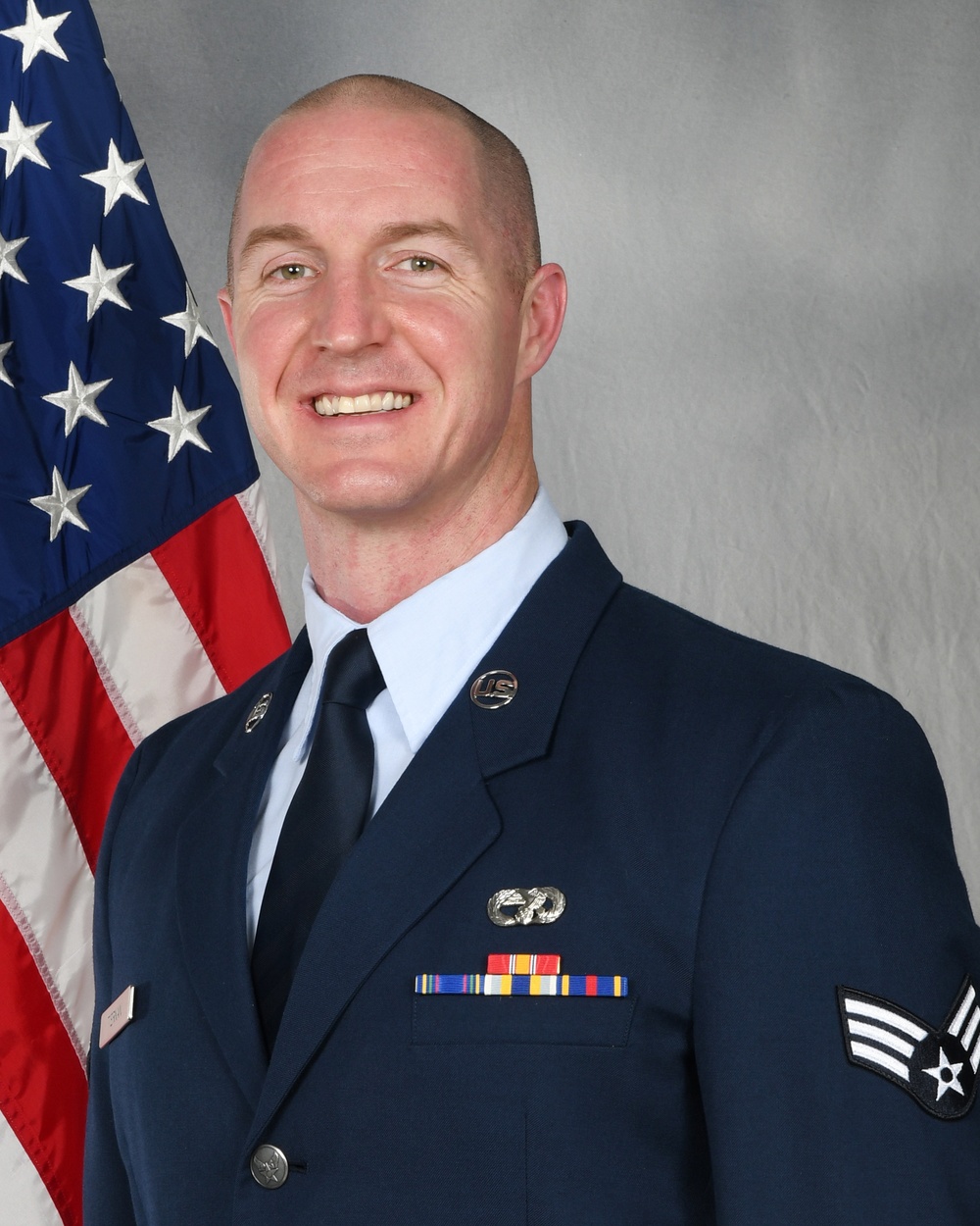 Official Air Force photo for Senior Airman Marc Tiernan