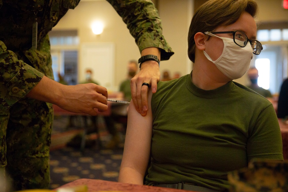 Training and Education Command COVID-19 Vaccinations