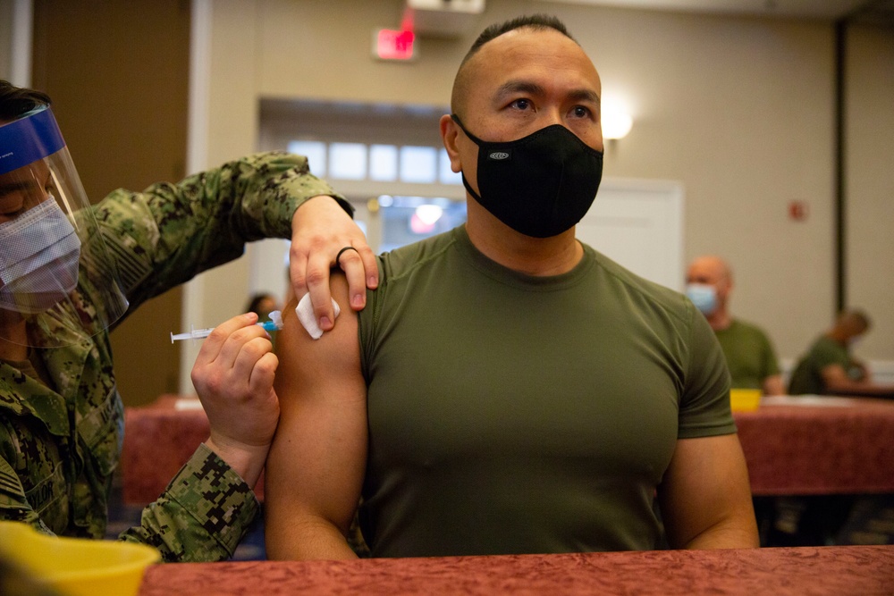 Training and Education Command COVID-19 Vaccinations