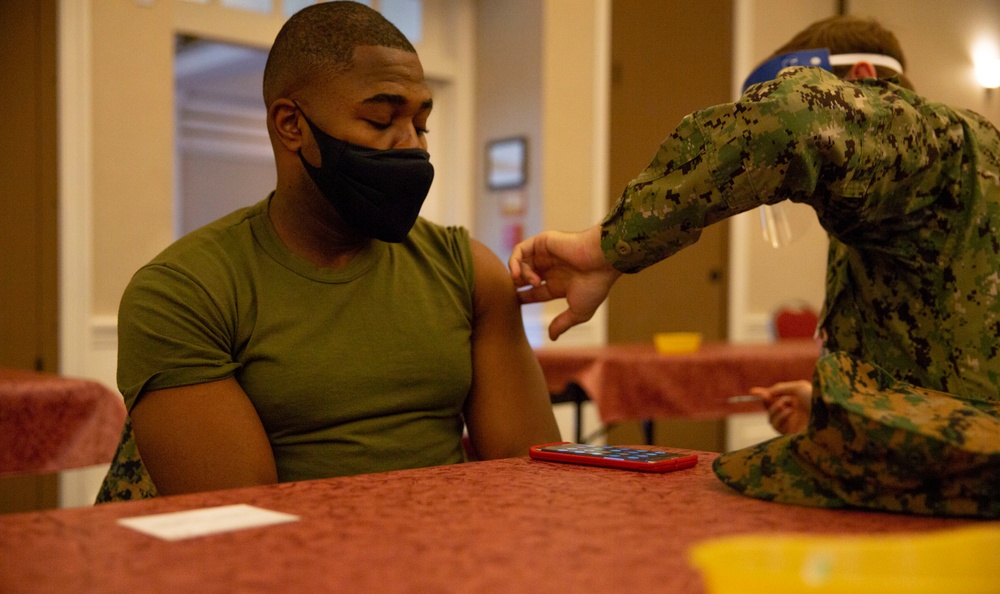 Training and Education Command COVID-19 Vaccinations