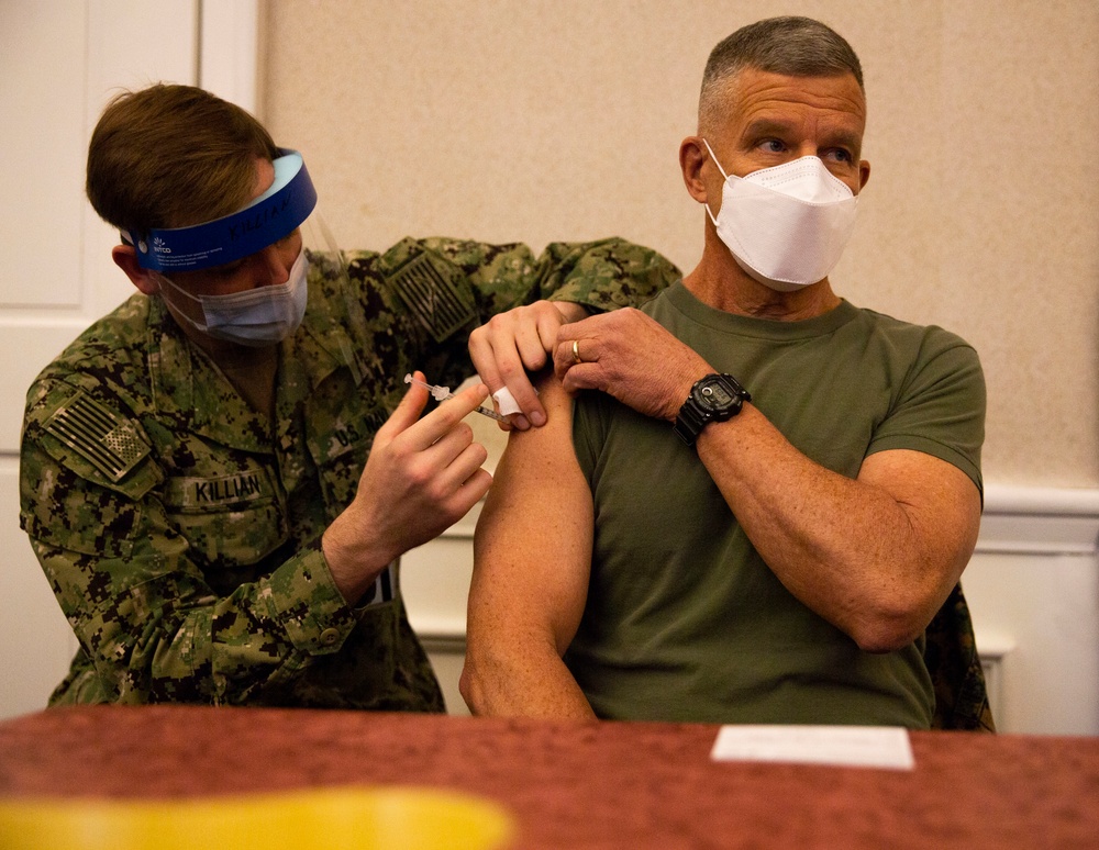 Training and Education Command COVID-19 Vaccinations