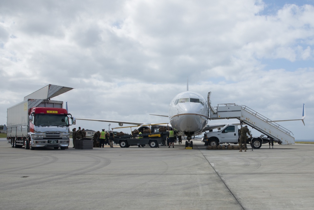 3rd Landing Support Battalion provides air transportation support at K5R Airfield