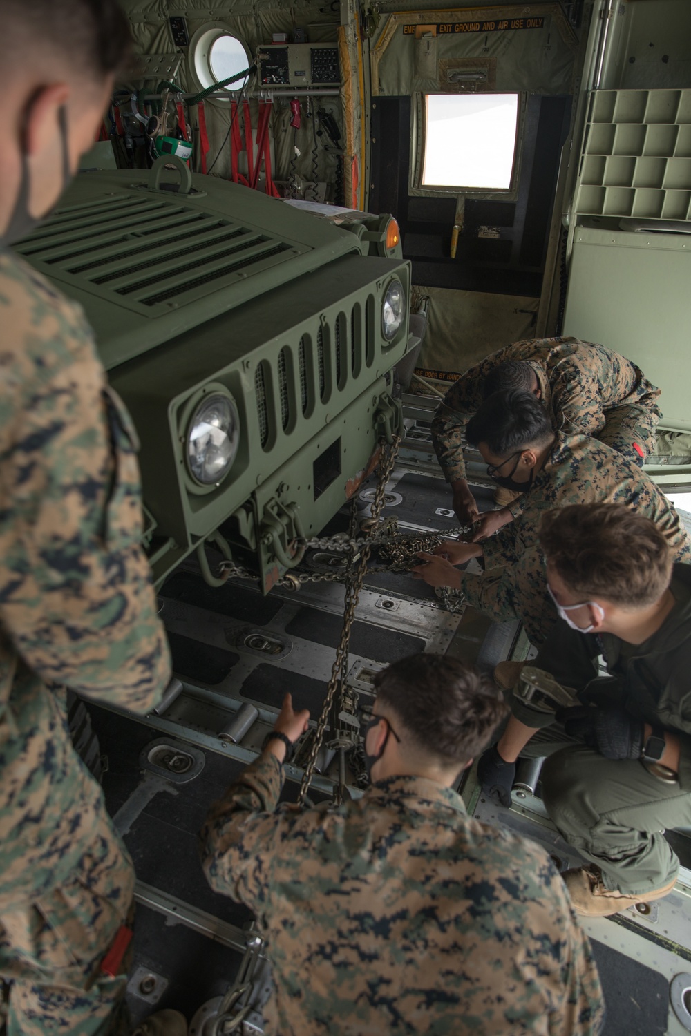 3rd Landing Support Battalion provides air transportation support at K5R Airfield