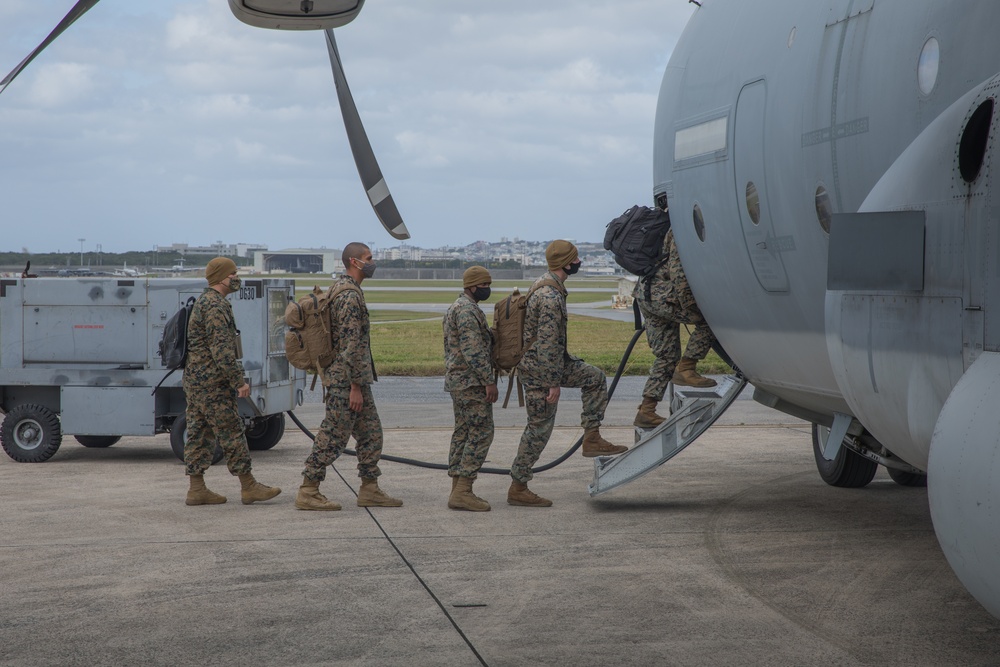 3rd Landing Support Battalion provides air transportation support at K5R Airfield