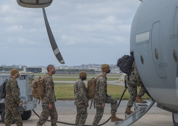 3rd Landing Support Battalion provides air transportation support at K5R Airfield