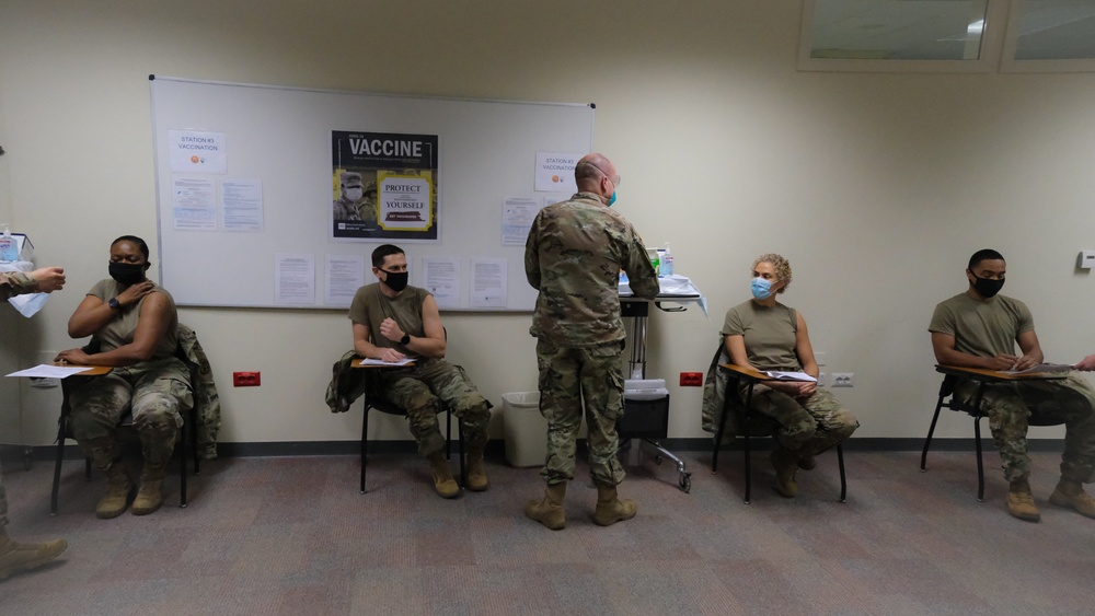 COVID-19 Vaccines arrive at USAG Italy