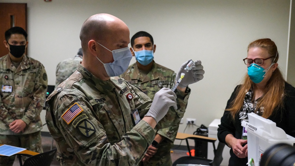 USAG Italy received its first batch of COVID-19 vaccine