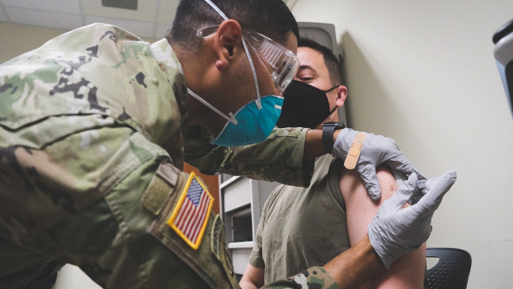 USAG Italy receives first COVID-19 Vaccines