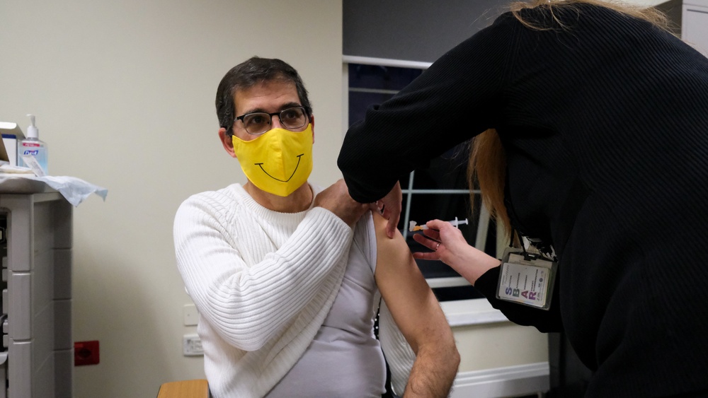 USAG Italy receives COVID-19 vaccine
