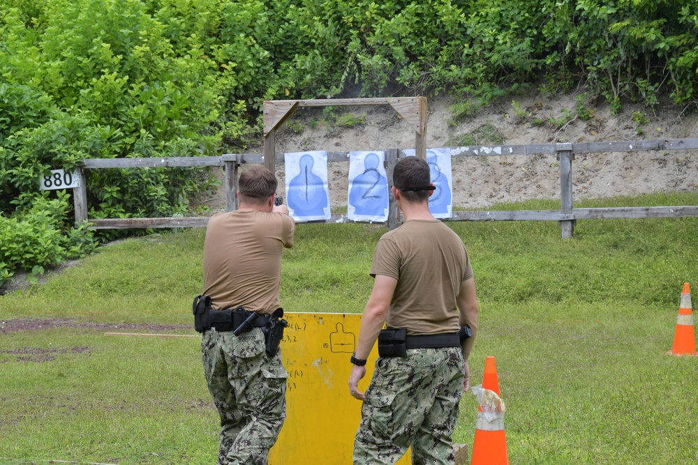 Small Arms Live Fire Qualification Diego Garcia - Jan. 28, 2021