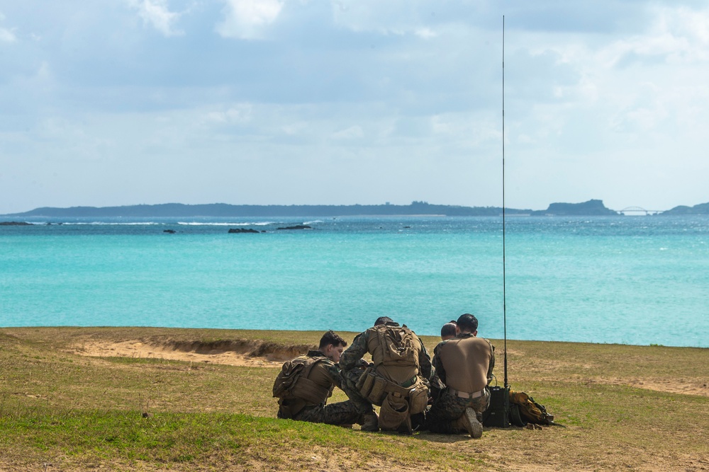 Light Armored Reconnaissance Conduct Beach Landing