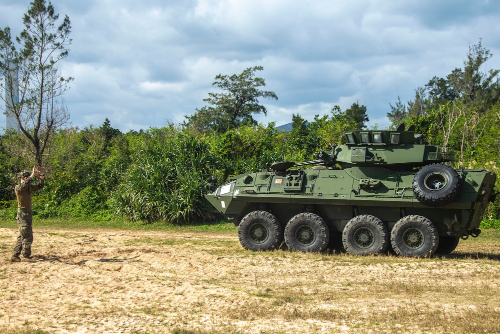 Light Armored Reconnaissance Conduct Beach Landing