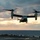 An MV-22B Osprey assigned to the 31st Marine Expeditionary Unit (MEU) lands on the flight deck of the forward-deployed amphibious assault ship USS America (LHA 6) An MV-22B Osprey assigned to the 31st Marine Expeditionary Unit (MEU) lands on the flight deck of the forward-deployed amphibious assault ship USS America (LHA 6)