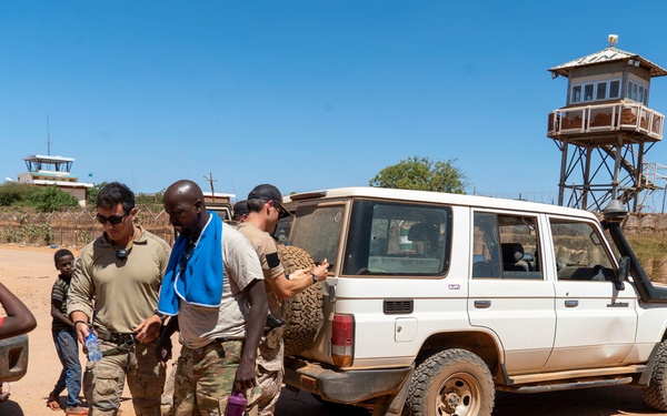 U.S. Forces Work Alongside African Military Members