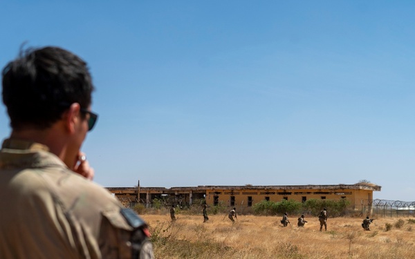 U.S. Forces Work Alongside African Military Members