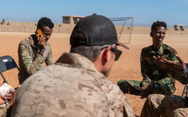 U.S. Forces Work Alongside African Military Members