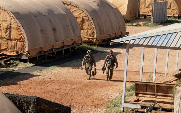 U.S. Forces Work Alongside African Military Members