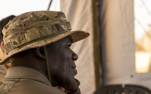 U.S. Forces Work Alongside African Military Members