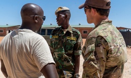 U.S. Forces Work Alongside African Military Members