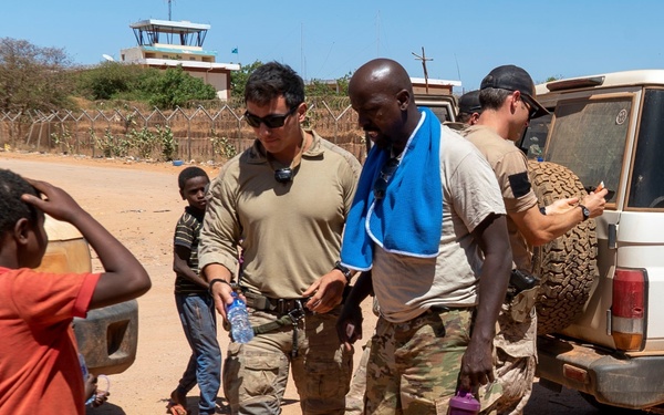 U.S. Forces Work Alongside African Military Members