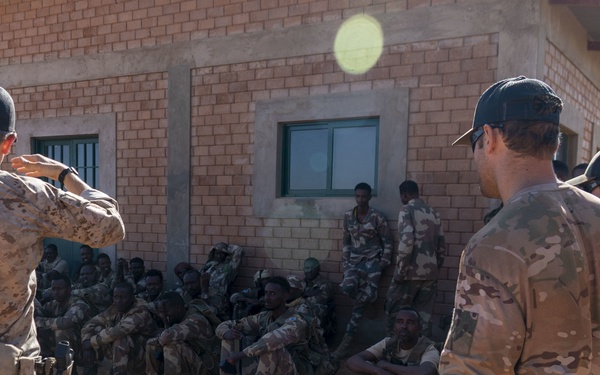 U.S. Forces Work Alongside African Military Members