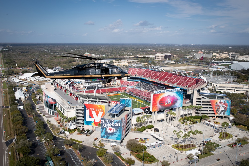 CBP Support to Super Bowl LV