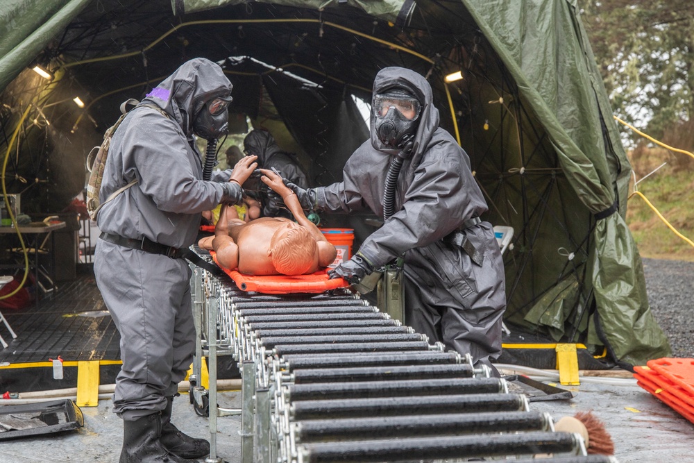 Task Force 1 performs simulated MCD line during SR21
