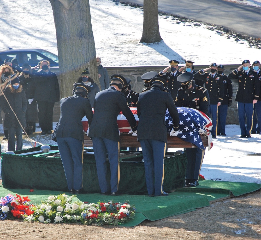 Burial of CW2 Daniel Prial