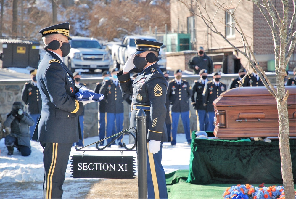 Burial of CW2 Daniel Prial