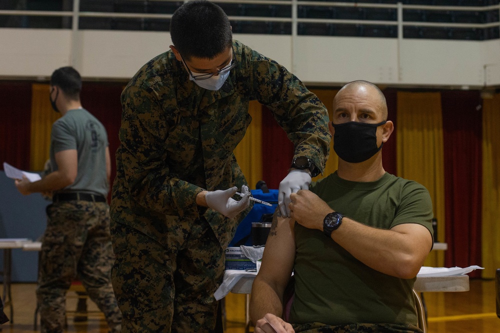 24th MEU receives second dose of COVID vaccinations