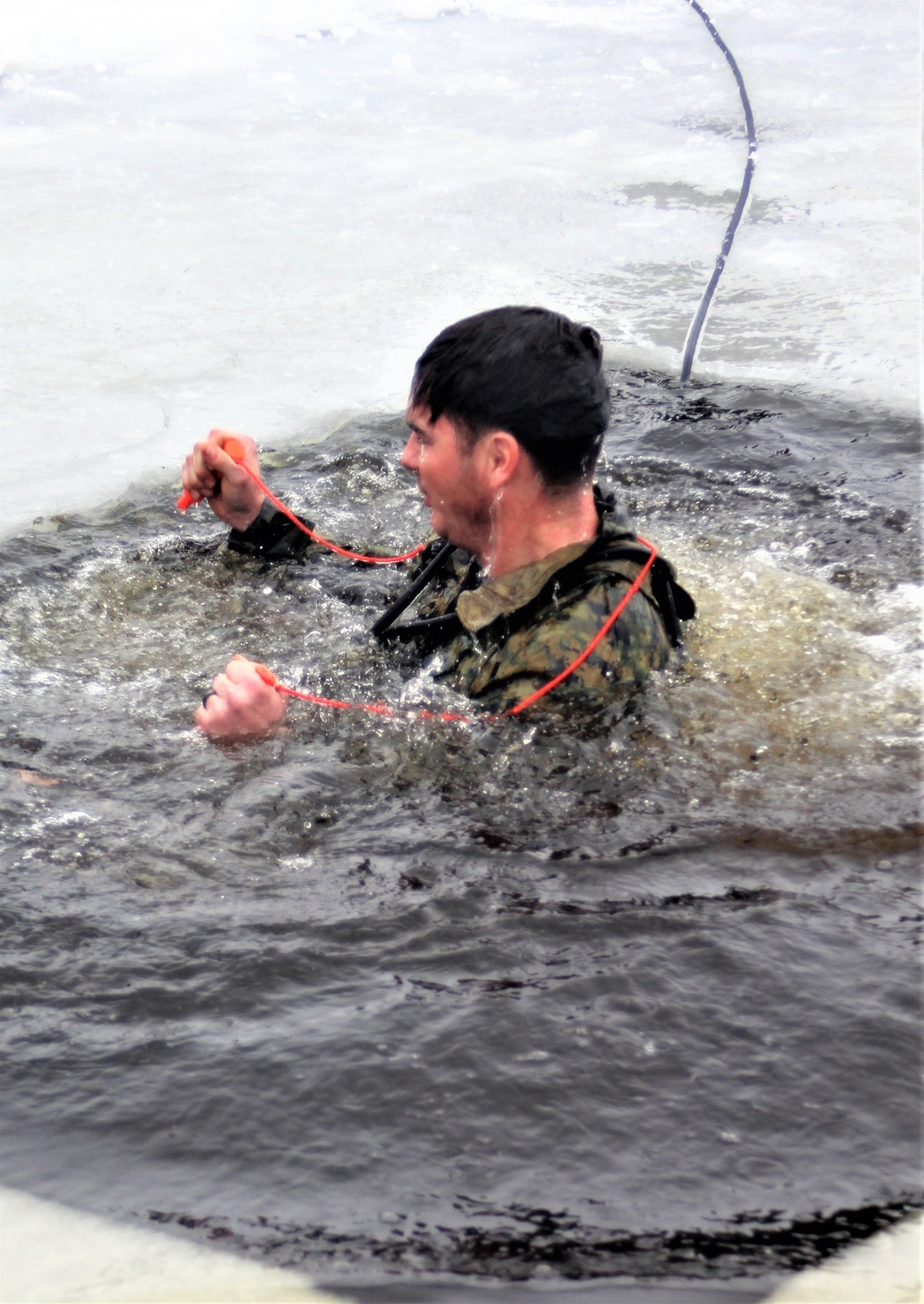 Cold-Weather Operations Course class 21-02 training operations at Fort McCoy