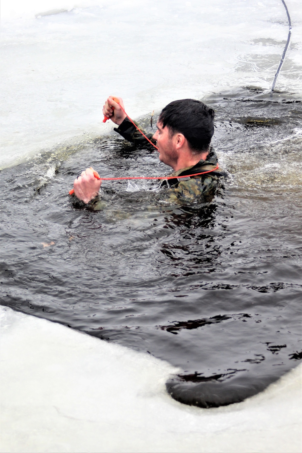 Cold-Weather Operations Course class 21-02 training operations at Fort McCoy