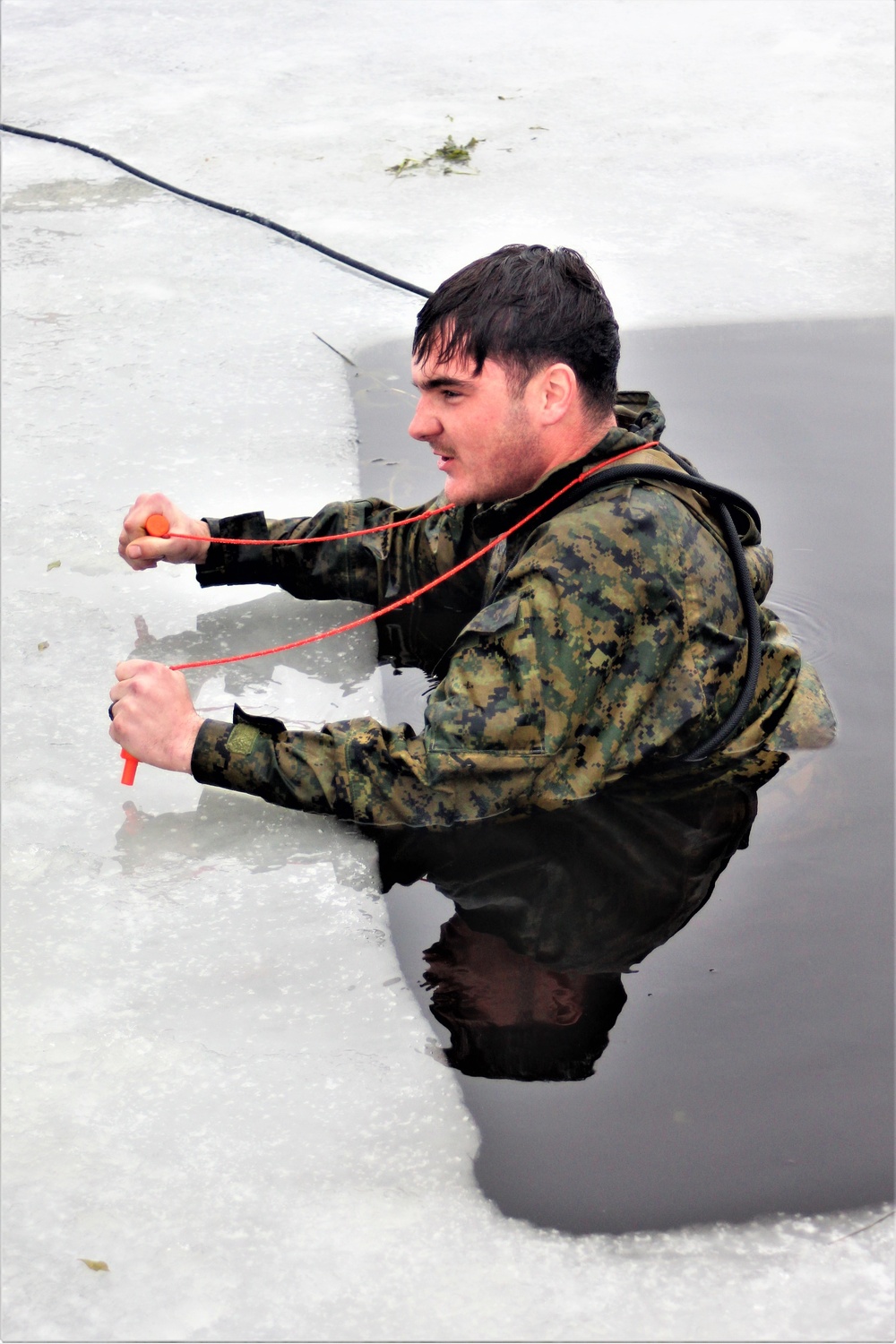 Cold-Weather Operations Course class 21-02 training operations at Fort McCoy