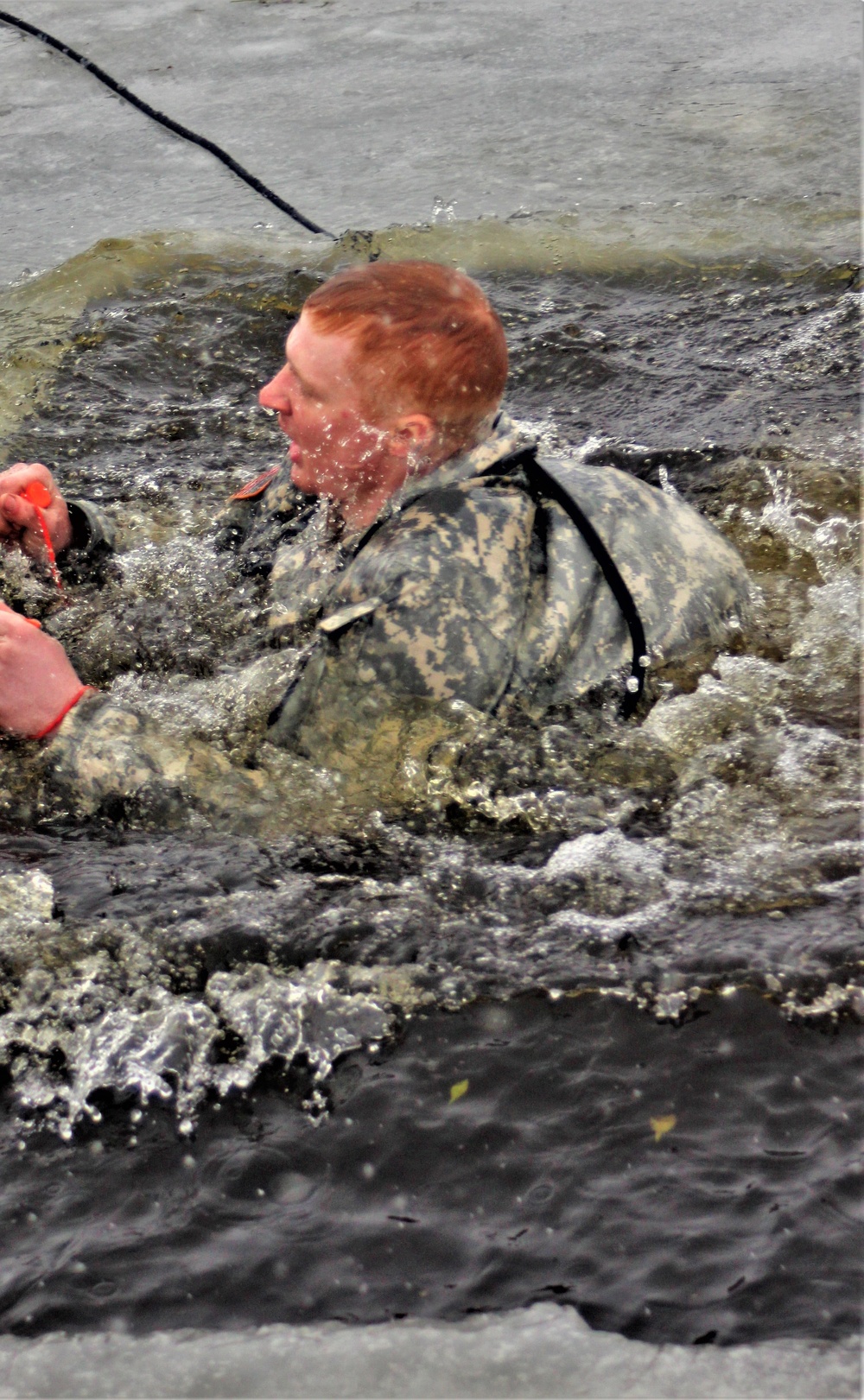 Cold-Weather Operations Course class 21-02 training operations at Fort McCoy