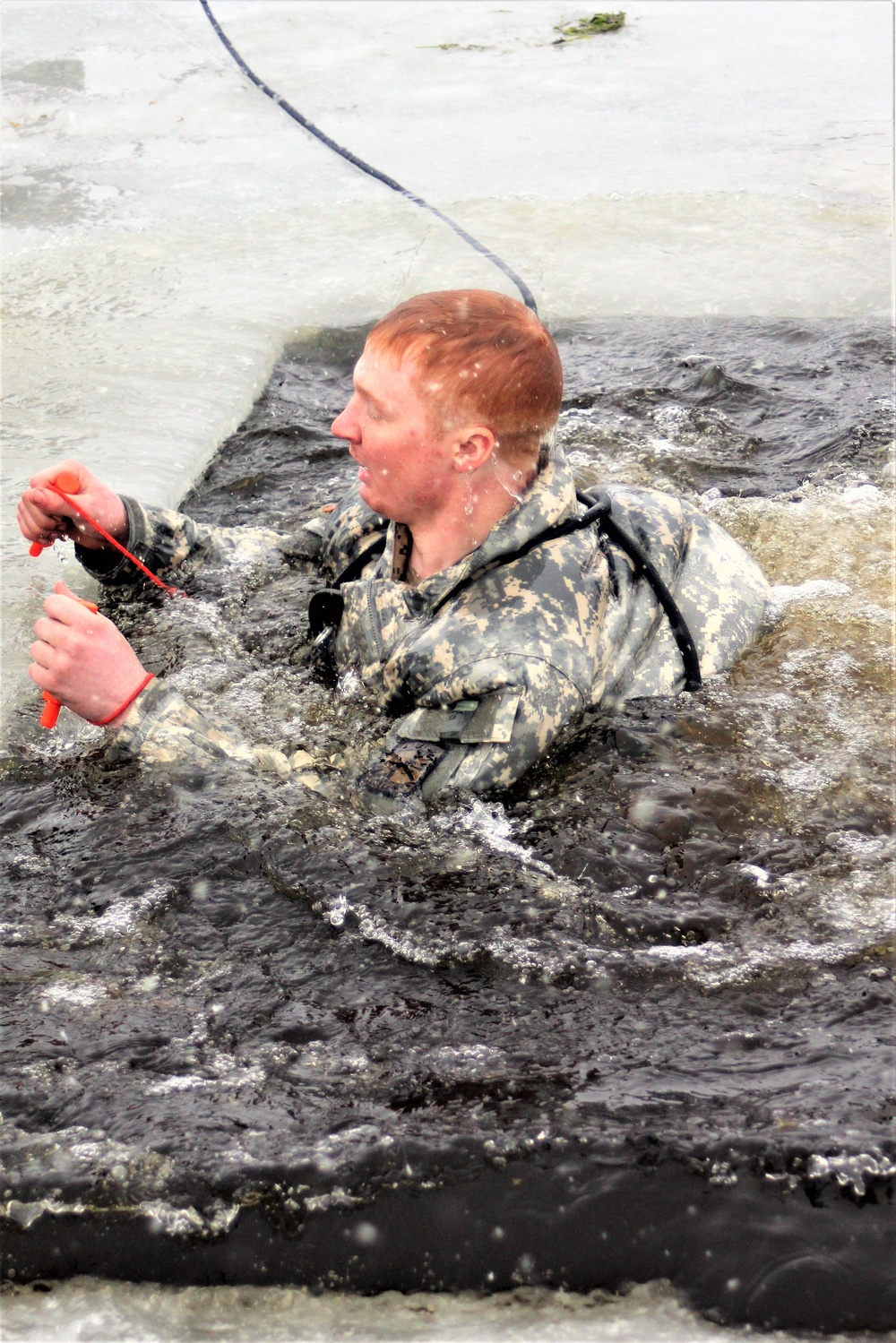 Cold-Weather Operations Course class 21-02 training operations at Fort McCoy