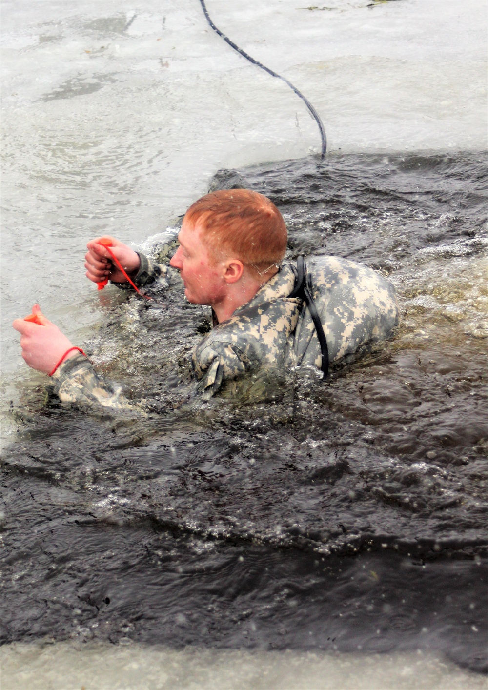 Cold-Weather Operations Course class 21-02 training operations at Fort McCoy