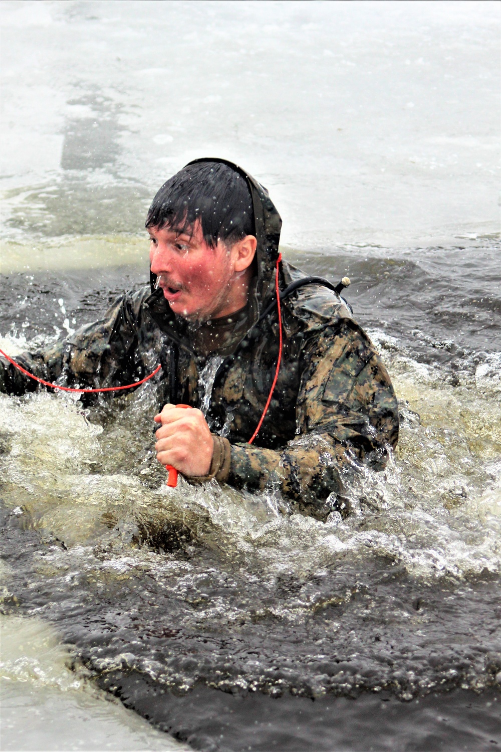 Cold-Weather Operations Course class 21-02 training operations at Fort McCoy