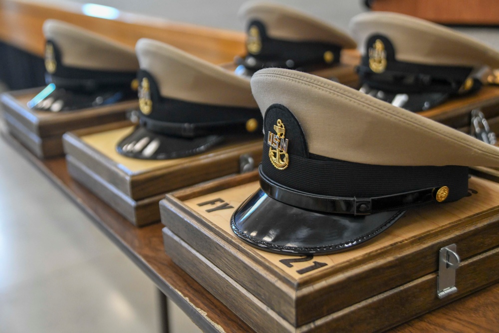 NMRTC CL pins newest chief petty officers