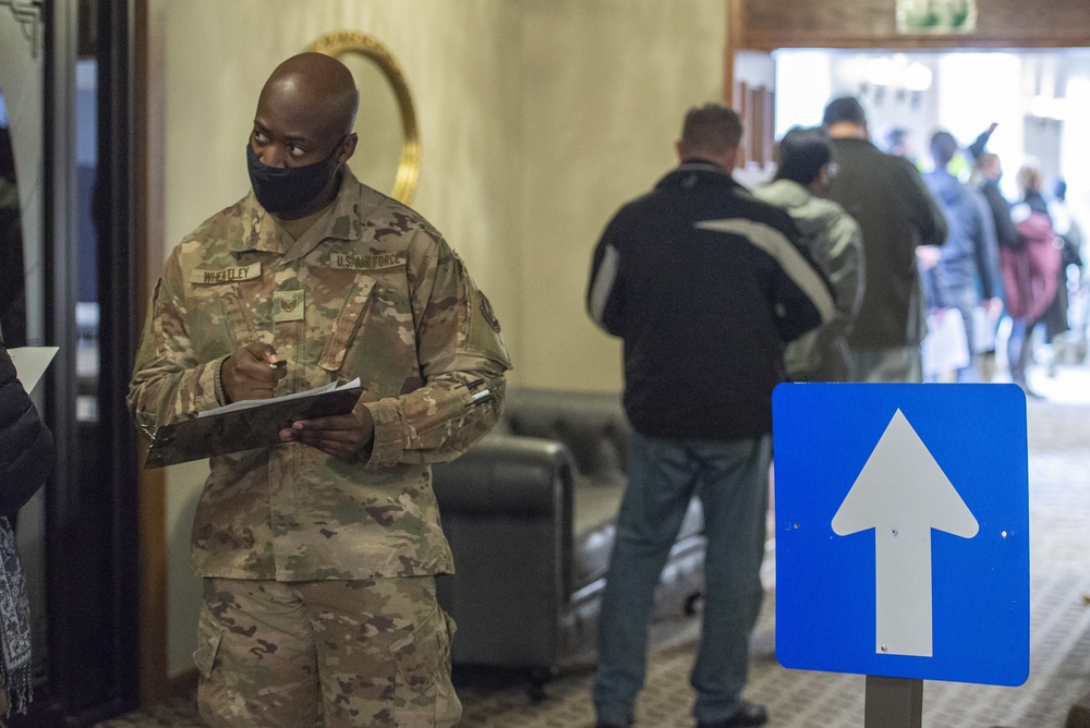 Wright-Patt Continues COVID-19 Vaccinations