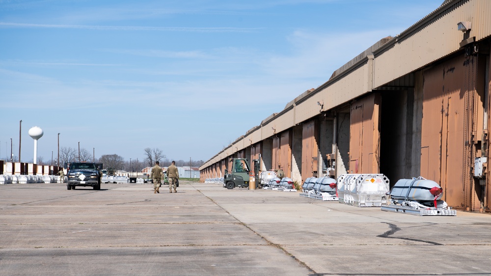 2nd Munitions Squadron generates and inspects AGM-158 JASSM munitions