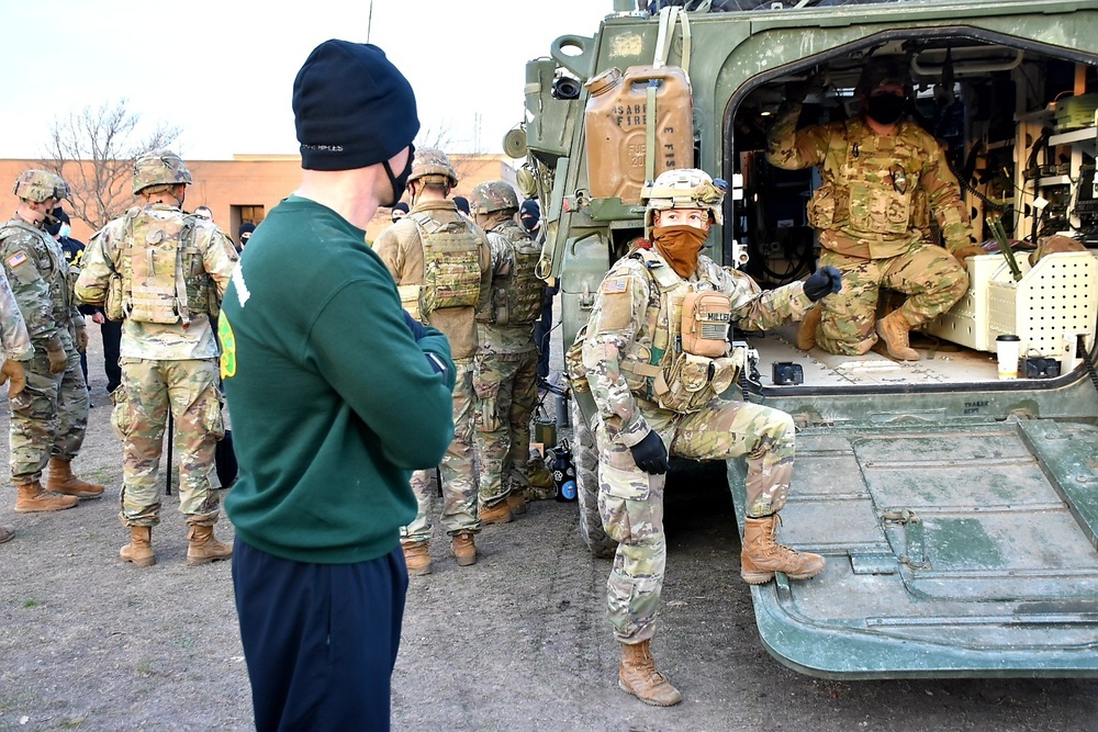 3d CR Conducts Hands on Training during Fires Demonstration