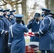 Modified Military Funeral Honors with Funeral Escort are Conducted for U.S. Air Force Lt. Gen. Brent Scowcroft in Section 30