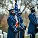 Modified Military Funeral Honors with Funeral Escort are Conducted for U.S. Air Force Lt. Gen. Brent Scowcroft in Section 30