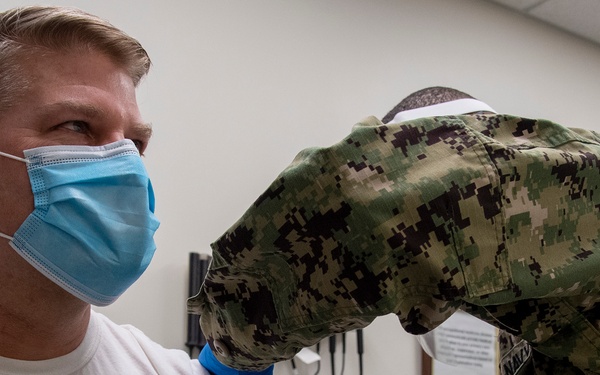 NSTC Leadership Receive COVID-19 Vaccine