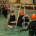 Marines participate in underwater engress training