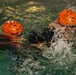 Marines participate in underwater engress training