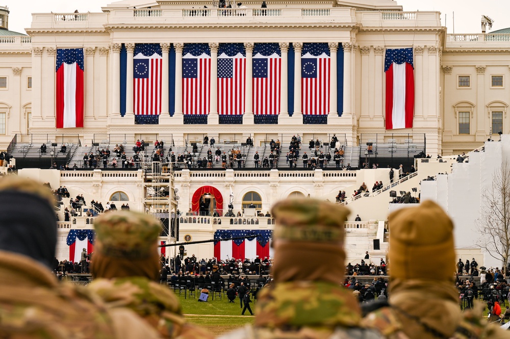 GA National Guardsmen Support the 59th Presidential Inauguration