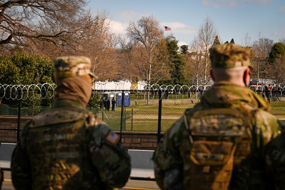 GA National Guardsmen Support the 59th Presidential Inauguration