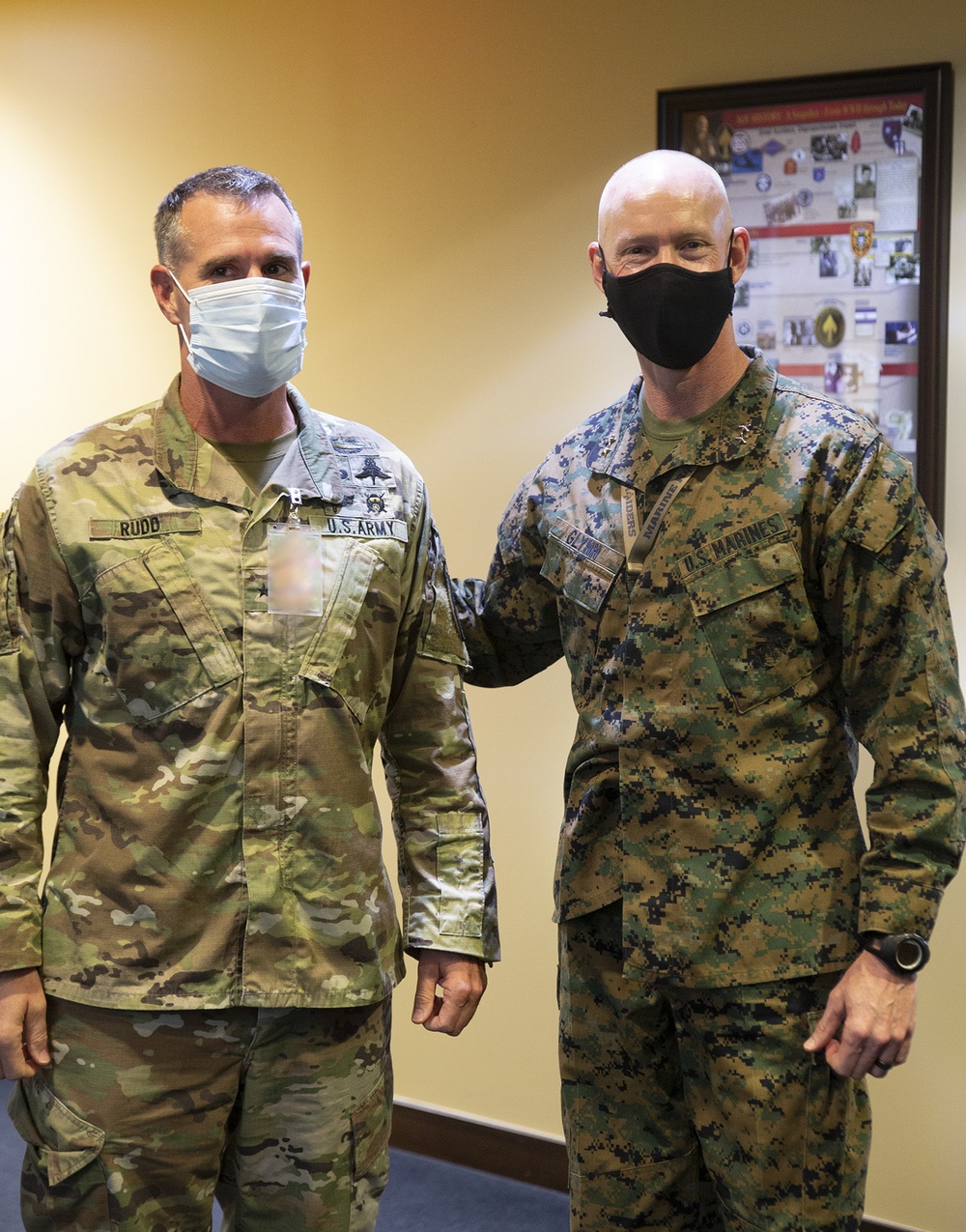 SOCPAC Commander visits MARSOC HQ at Camp Lejeune, North Carolina
