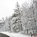 Wintry scenes at Fort McCoy in January 2021